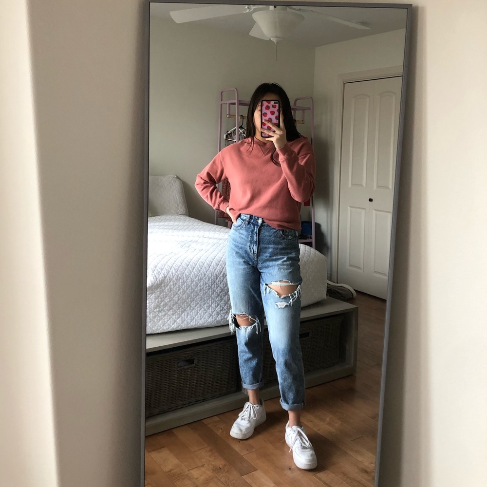 F21 crew neck